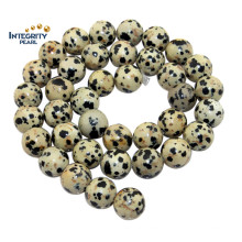 Size 4 6 8 10 12mm Natural Spotted Stone Non Faceted Gemstone